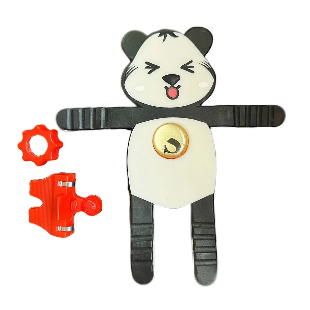 Panda Car Phone Holder - Adjustable Arms & Legs, Flexible Mobile Stand Mount